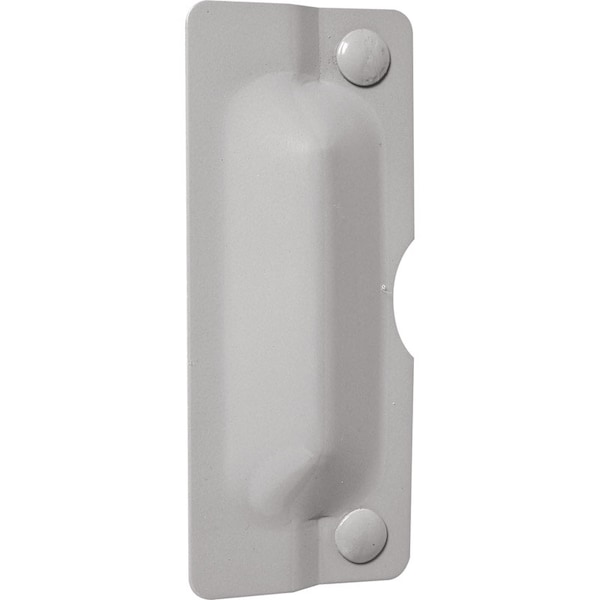 Prime-Line Prime-Line 3 in. H X 7 in. L Brushed Stainless Steel Gray Steel Latch Shield U 9500 - main